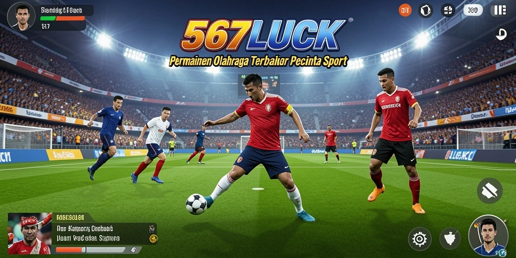 Tampilan gameplay seru di 567LUCK dengan berbagai olahraga.
