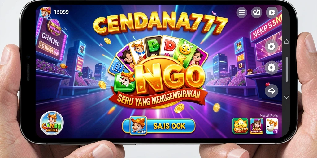 Tampilan seru gameplay Bingo di CENDANA777