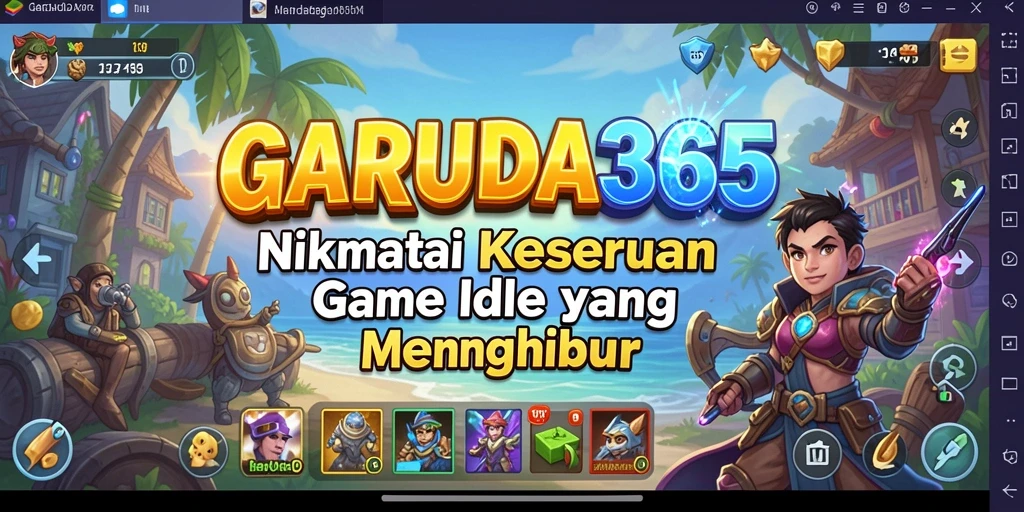 Tampilan gameplay menarik dari GARUDA365 yang menunjukkan aktivitas karakter.
