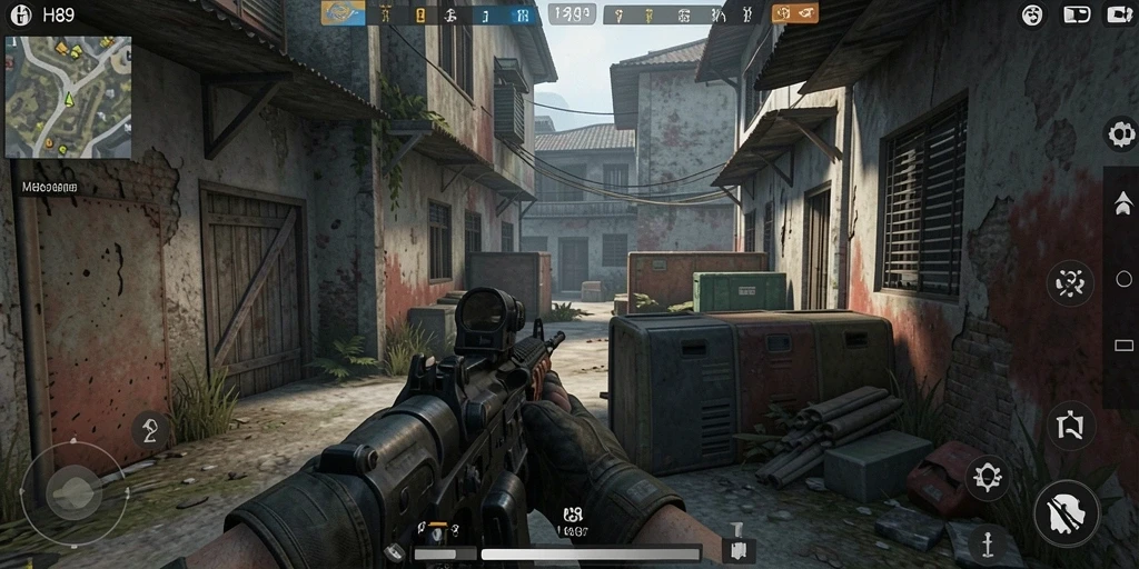 Tampilan gameplay H89 yang menegangkan dan penuh aksi.