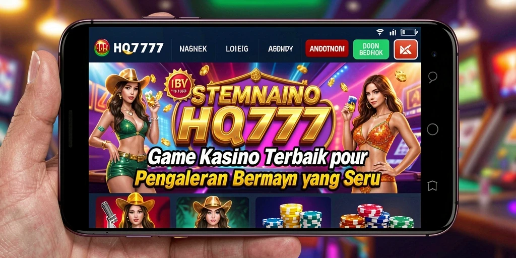 Screenshot HQ777 menampilkan permainan Kasino yang seru dan menarik.