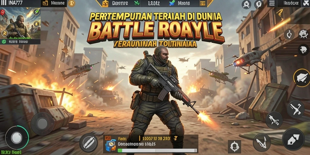 Screenshot gameplay INA777 yang menampilkan aksi pertempuran yang mendebarkan.