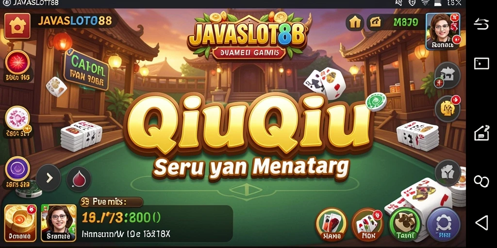 Tampilan gameplay menarik dari <strong>JAVASLOT88</strong> dengan tema QiuQiu yang seru.