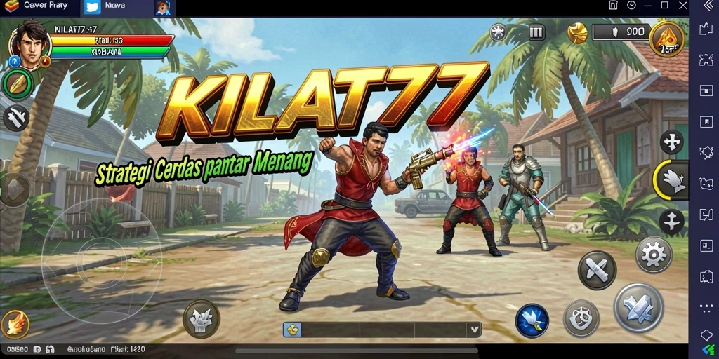 Tampilan gameplay KILAT77 yang penuh strategi dan aksi.