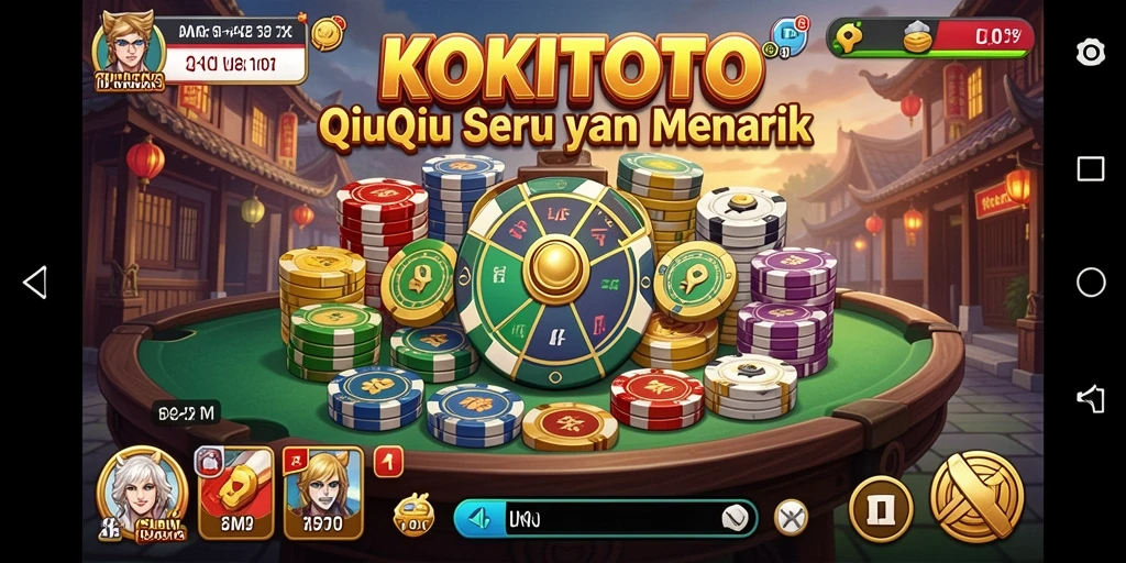 Gameplay seru KOKITOTO dengan suasana QiuQiu yang menegangkan.