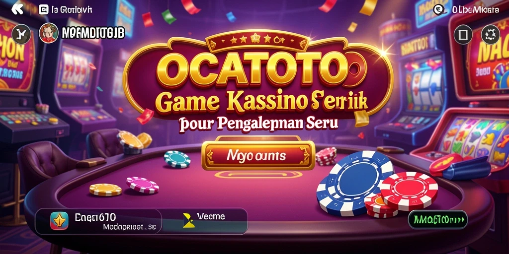 Tampilan gameplay seru dan grafis memukau di OCATOTO.
