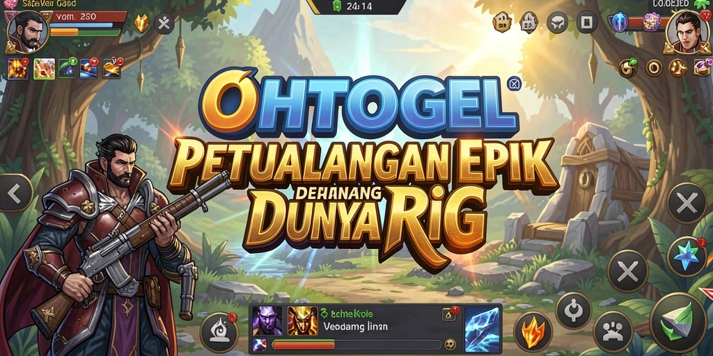 Tampilan gameplay RPG yang menarik di OHTOGEL dengan petualangan yang seru.