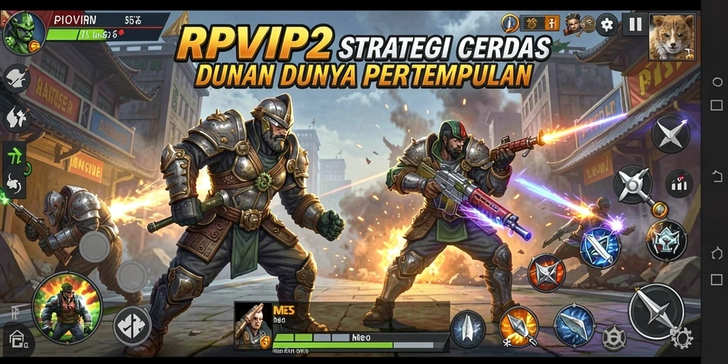 Tampilan gameplay RPVIP2 yang menegangkan dan strategis.
