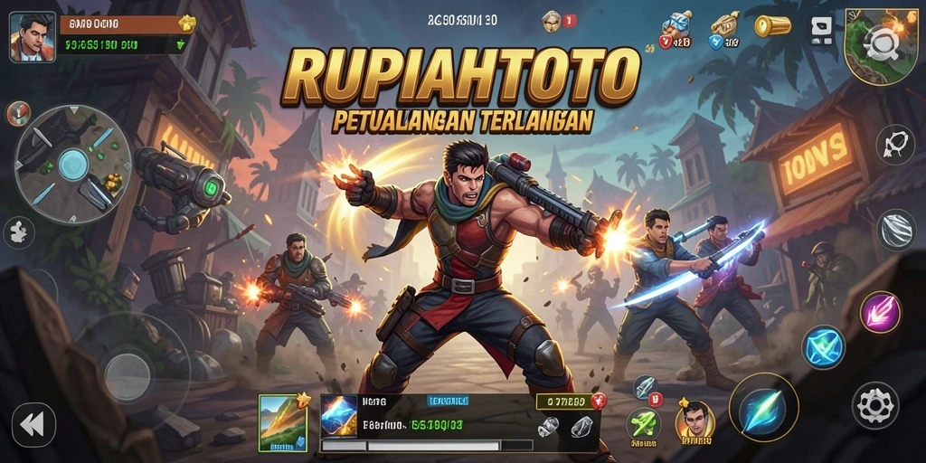 Screenshot gameplay seru dari RUPIAHTOTO dengan aksi yang mendebarkan.