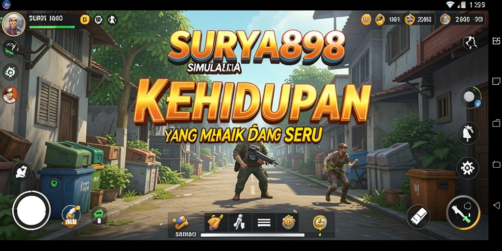 Tangkapan layar gameplay SURYA898 menampilkan pengalaman simulasi yang mendalam dan interaktif.