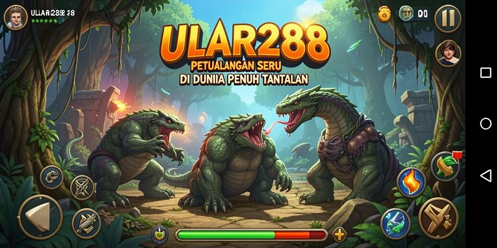 Gameplay seru dan tantangan unik di ULAR288.
