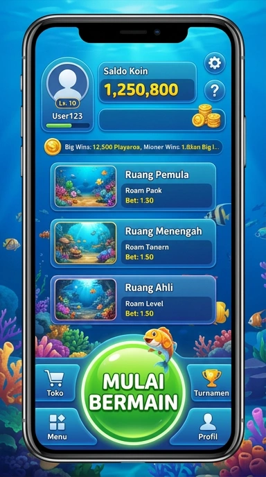 Tampilan utama aplikasi 988bet yang menarik dan informatif.